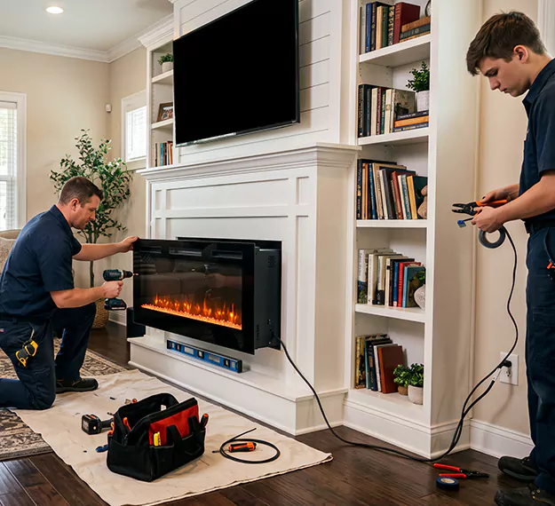 Certified Electric Fireplace Installation Company: Your Local Electric Fireplace Contractors in San Marcos, TX!