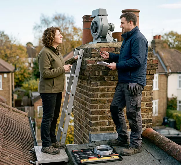 Why San Marcos, TX Homeowners Choose Our Chimney Fan Installation Team?