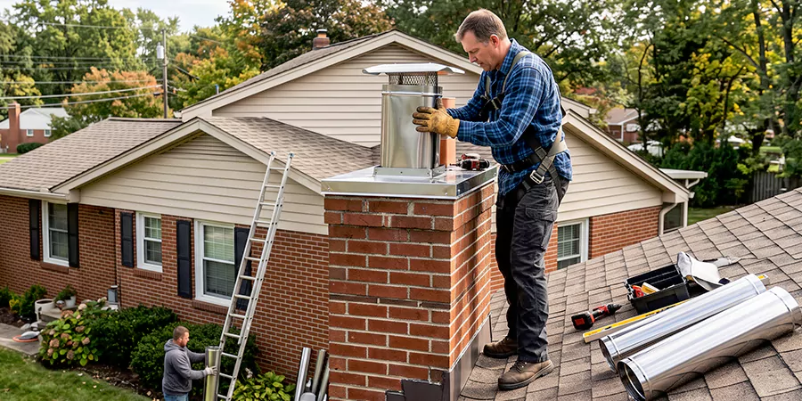 Chimney Flue Installation San Marcos
