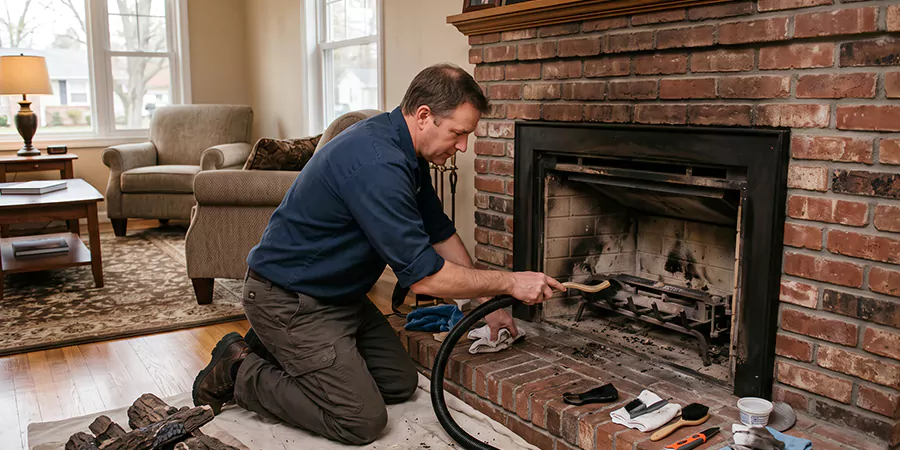 Gas Fireplace Restoration San Marcos