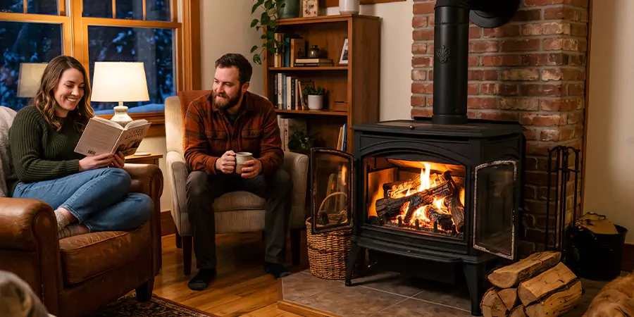 Faux and Fake Wood Burning Stove Logs San Marcos