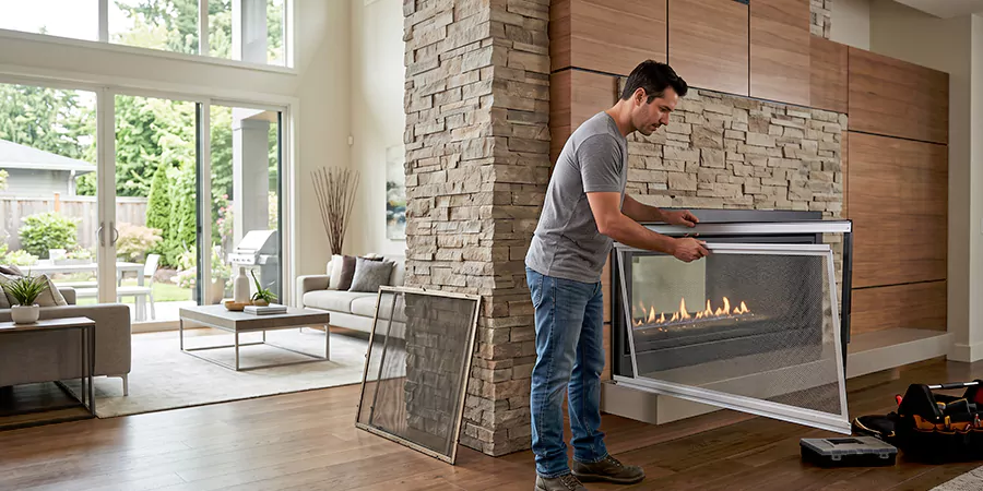 Fireplace Insert Screen Replacement San Marcos