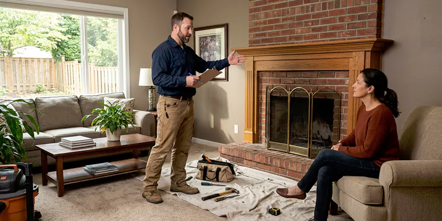Fireplace and Chimney Removal Service San Marcos