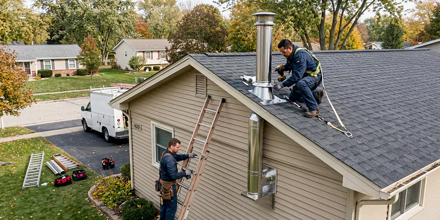 Installing a Pellet Stove in a Corner or Mobile Home San Marcos